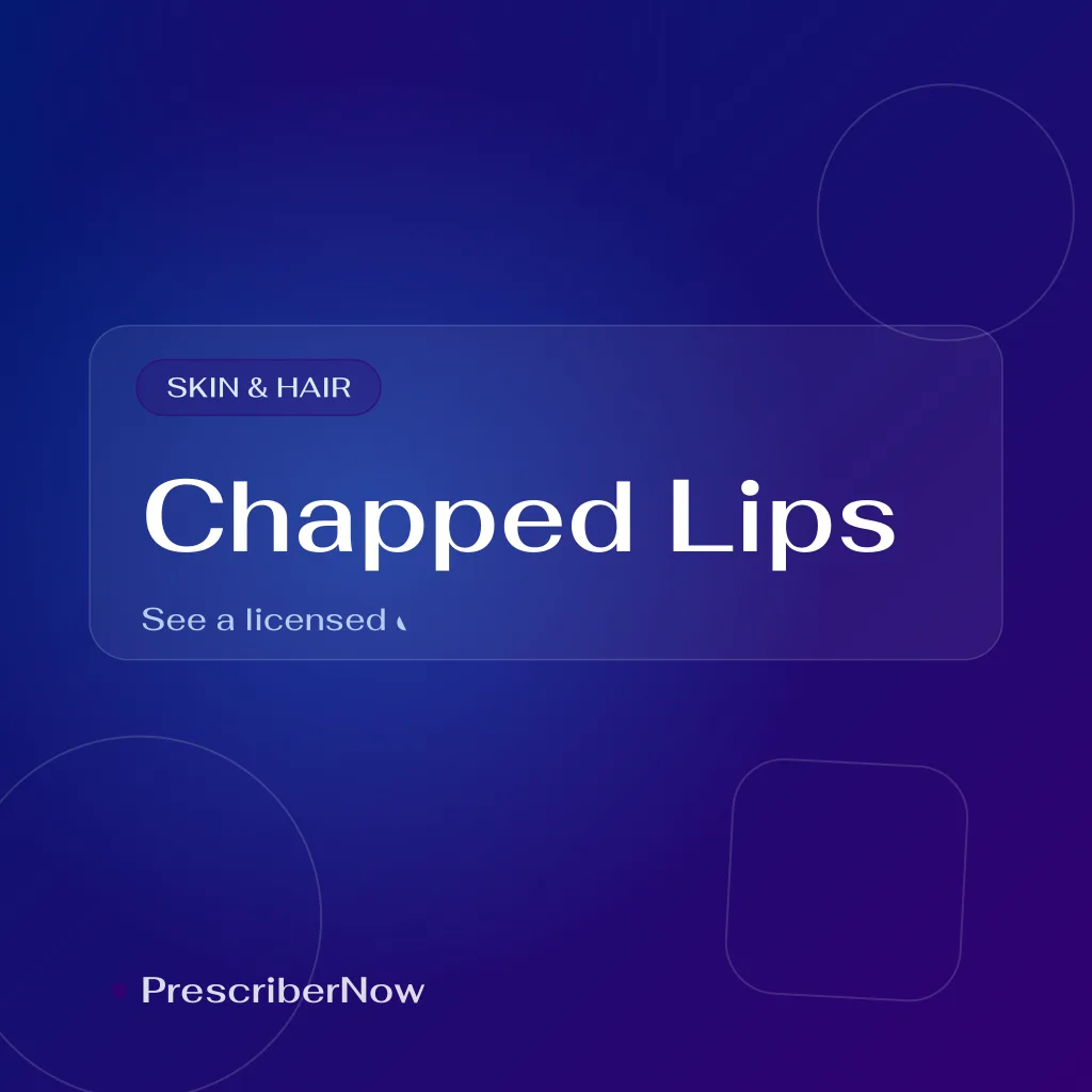 Chapped lips (cheilitis)