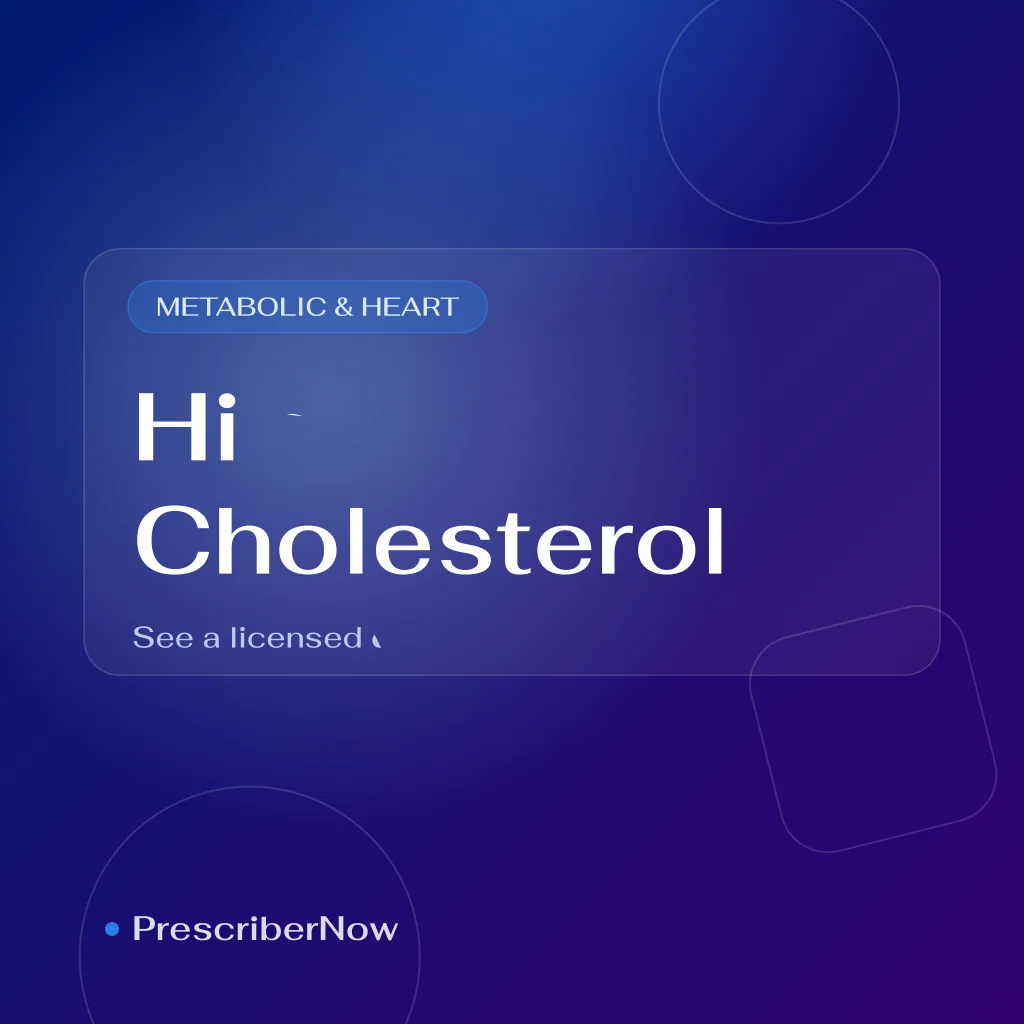 High cholesterol
