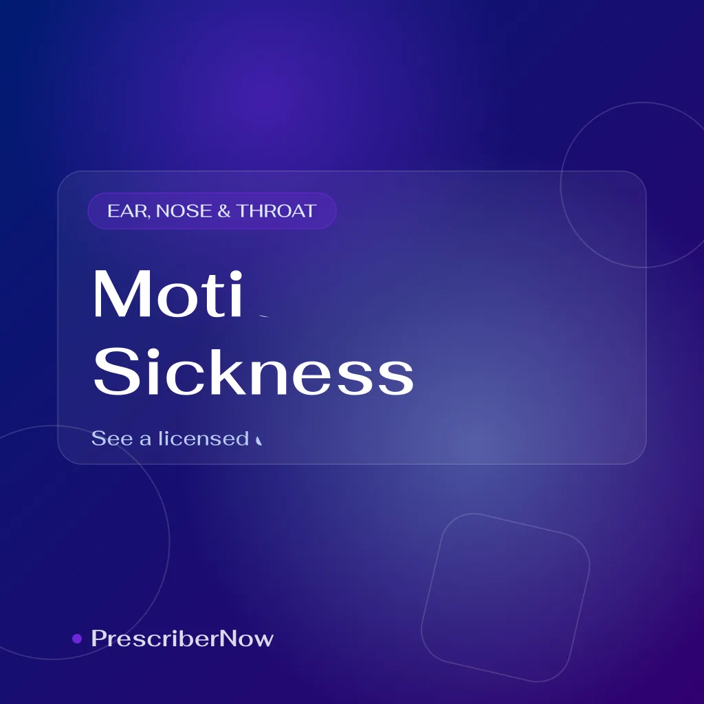 Motion sickness