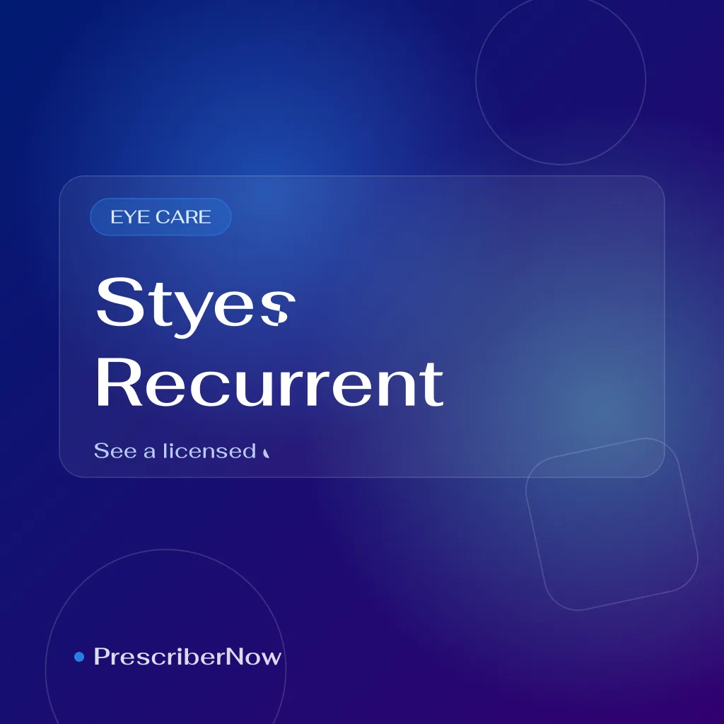Recurrent styes