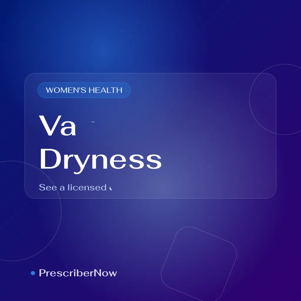 Vaginal dryness